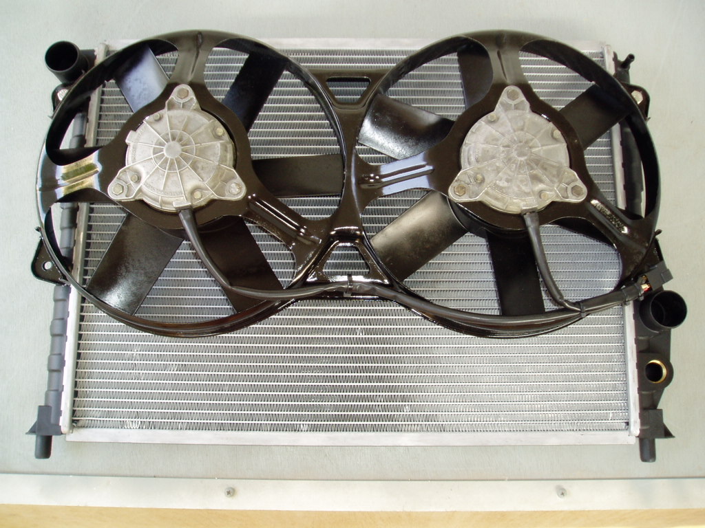 A75 TD setup with rare factory aluminum rad.