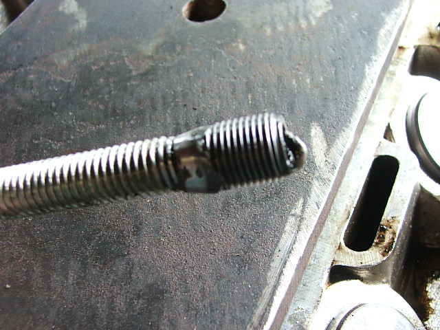 1 Spark plug thread welded to 10mm bolt.JPG