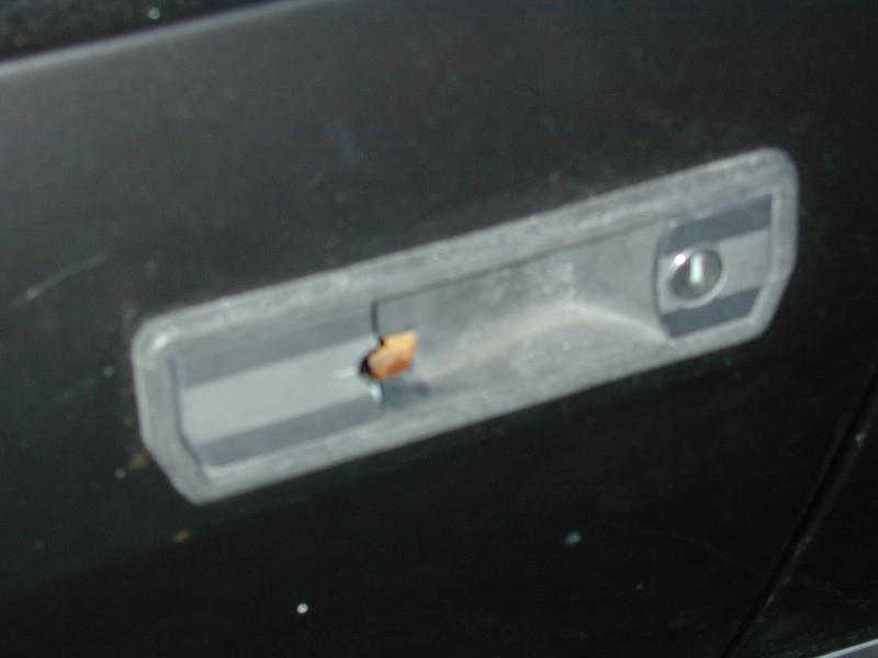Picture of the door handle