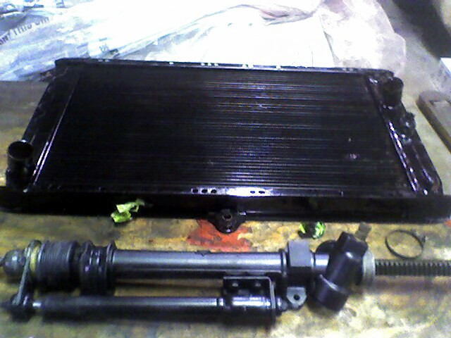 Alfa Rebuilt Raditor & Steering Rack.JPG