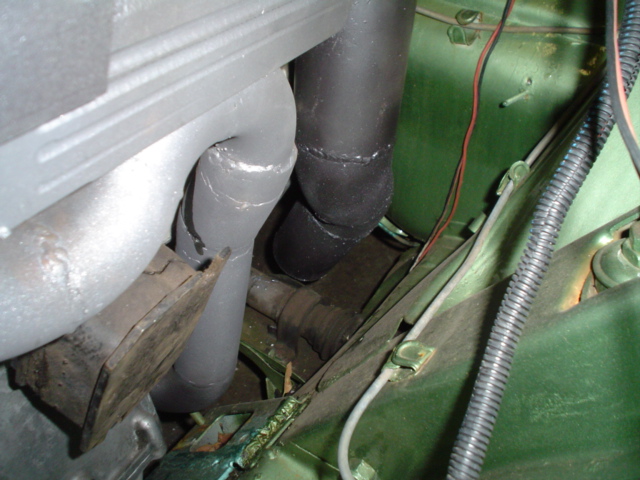 Exhaust fits beautifully.