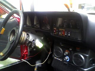 Dash with Instruments Installed.JPG