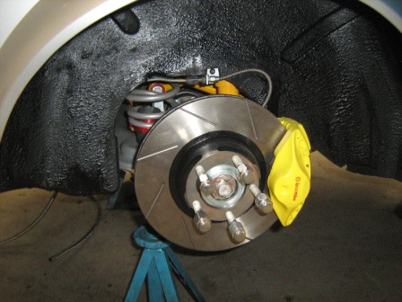 75 front brakes on rear