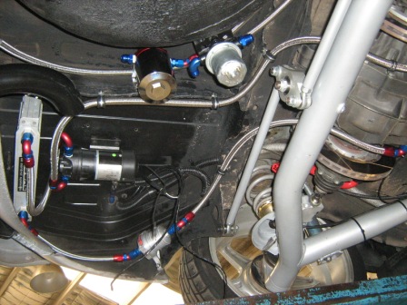 Transmission cooler setup