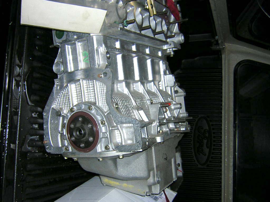 area of starter and bellhousing shape