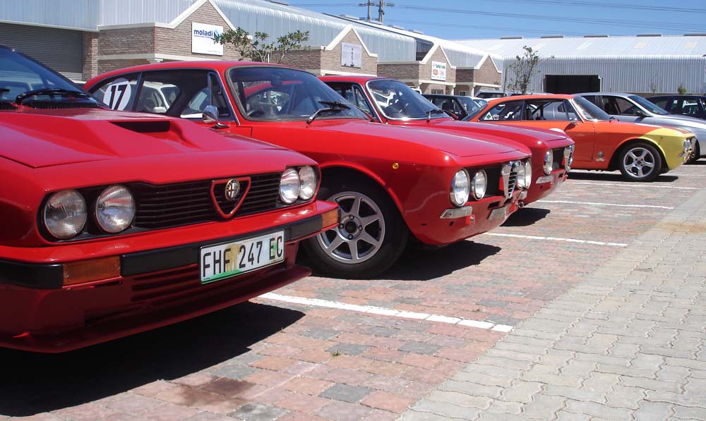 The GTV6 is our 3L and the middle Junior is mine.