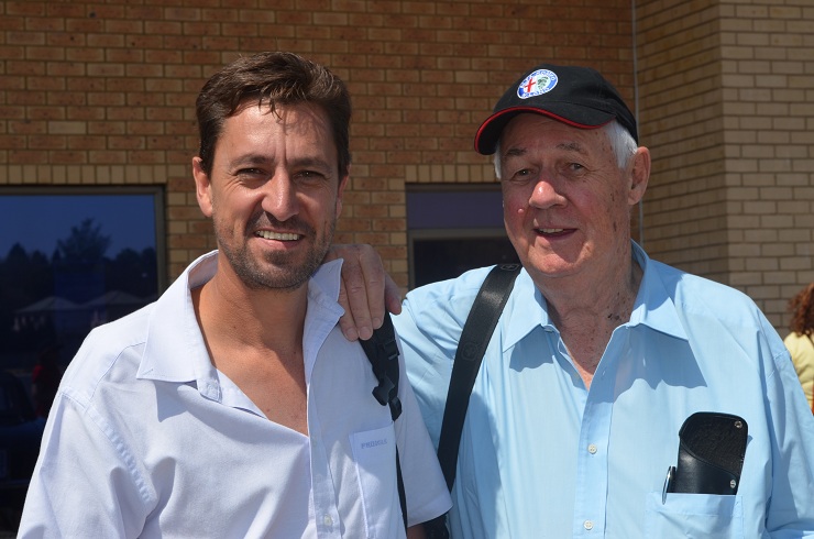 The legendary Roger McCleery<br />who found the 3ltre motor in Italy that led to the iconic 3ltre GTV6 that raced in South Africa