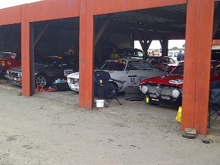 Some of the cars at the Trofeo race midvaal..