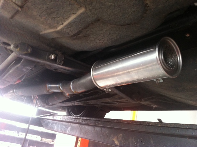 Silencer single in middle